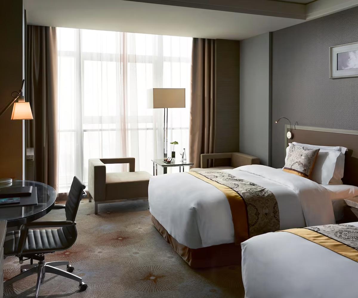 Melia Jinan Hotel Bagian luar foto