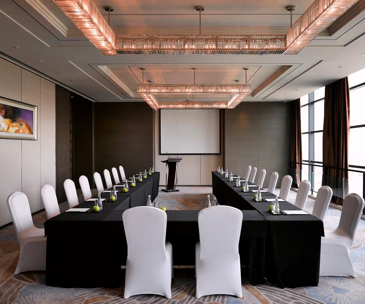 Melia Jinan Hotel Bagian luar foto