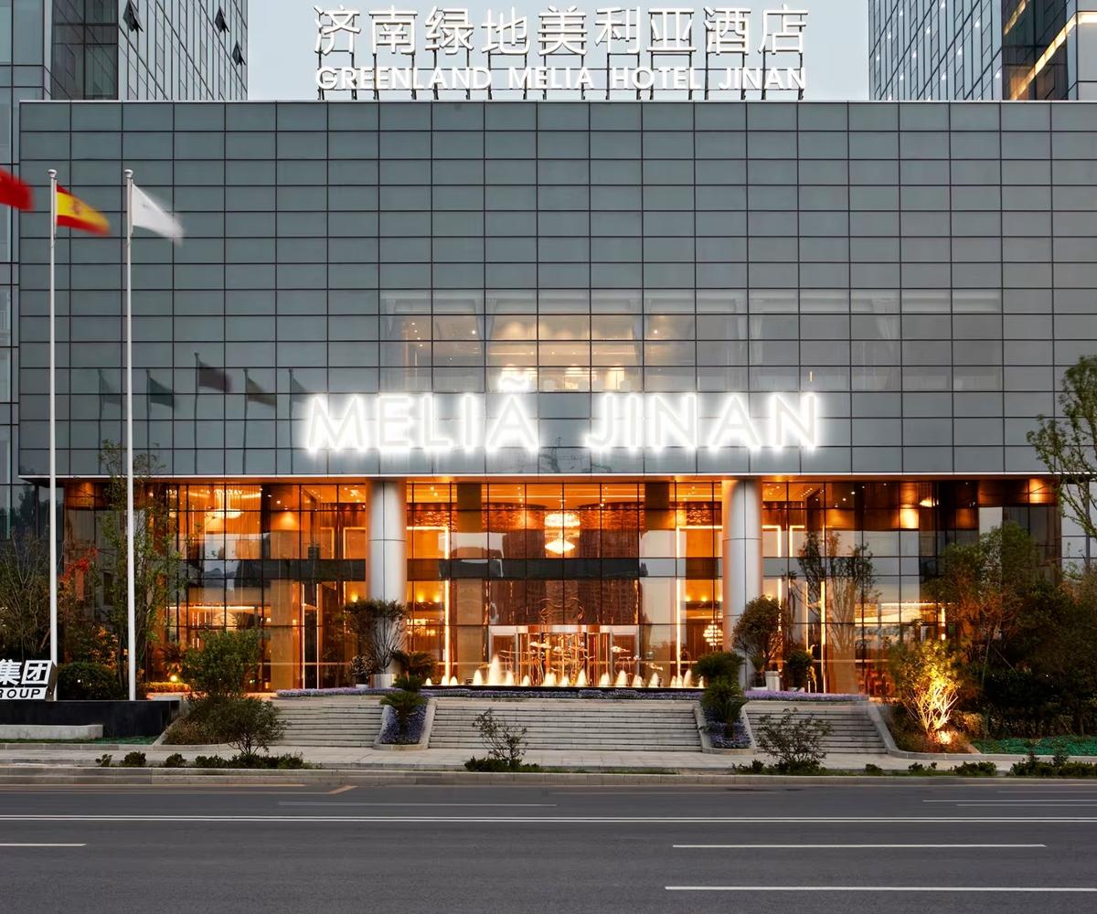 Melia Jinan Hotel Bagian luar foto