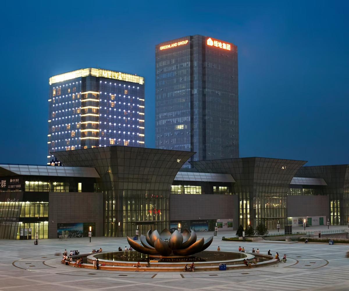 Melia Jinan Hotel Bagian luar foto